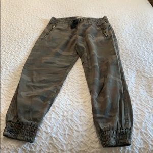 TNA camouflage joggers